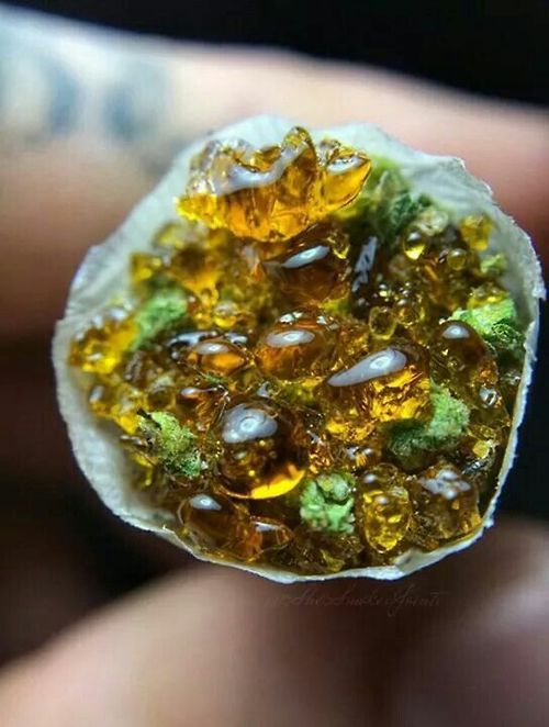 dab mixed with weed