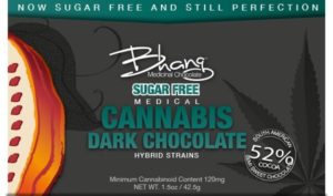 Bhang Bar Dark Sugar Free Bar 120