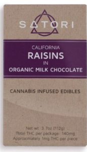 Raisins in Organic Milk Chocolate chocolates