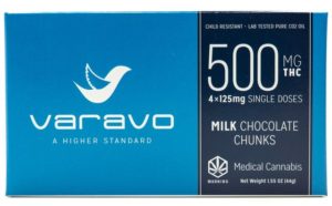 Milk Chocolate Chunks 500mg chocolates