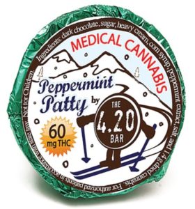 Peppermint Patty 60mg chocolates