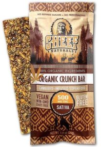 Organic Crunch Bar healthy edibles