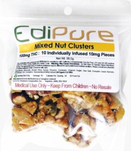 mixed nut clusters healthy edibles