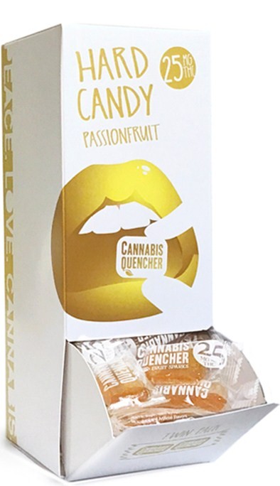 Passion Fruit Cannabis Quencher Hardy Candies