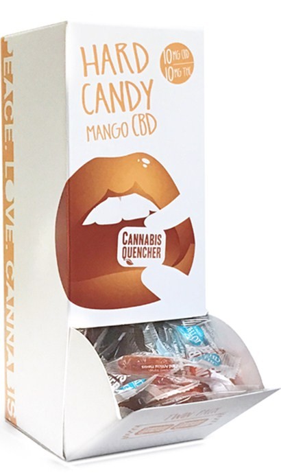 mango CBD Cannabis Quencher Hardy Candies 